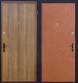 Двери эконом класса с ламинатом № 1