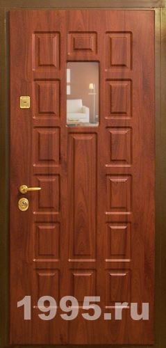 Металлические двери с зеркалом № 2 Металлические двери с зеркалом № 2