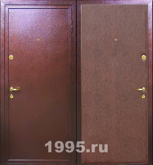 Двери с порошковым напылением и винилискожей Двери с порошковым напылением и винилискожей