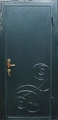 Стальные двери с ковкой и порошком