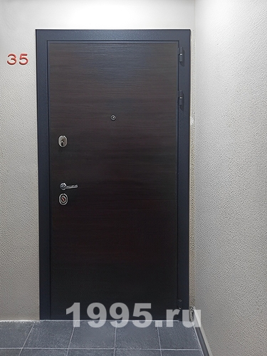 Дверь с гладкой панелью Дверь с гладкой панелью