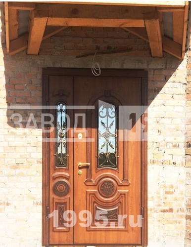 Полуторная с ковкой и стеклом