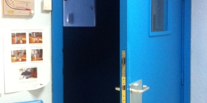 Двери на лестничную площадку