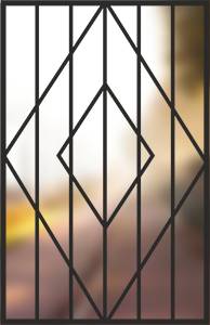 Сварная решетка на окно № 2 Сварная решетка на окно № 2