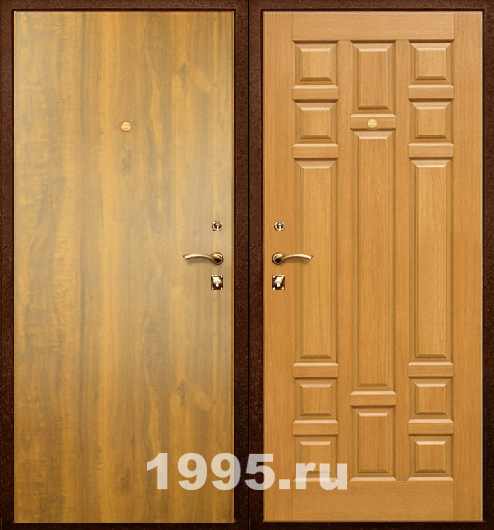 Дверь эконом класса с ламинатом и МДФ Дверь эконом класса с ламинатом и МДФ