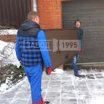 Установка двери с вентиляцией