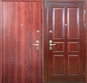 Металлические двери МДФ и ламинат № 15