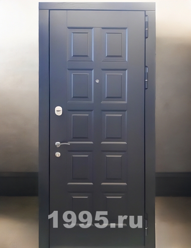 Металлическая дверь с отделкой МДФ Металлическая дверь с отделкой МДФ