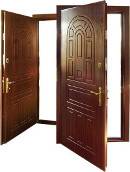 Некоторые правила эксплуатации металлических дверей МДФ