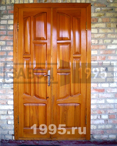 Двустворчатая с филенкой