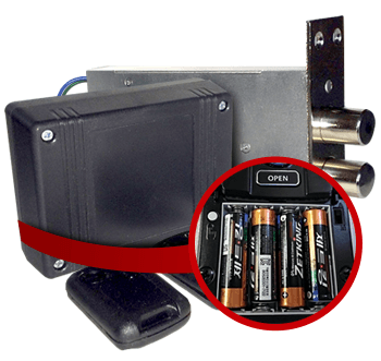 Электронный замок неведимка